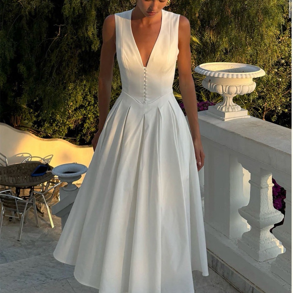 Meshki White Dress